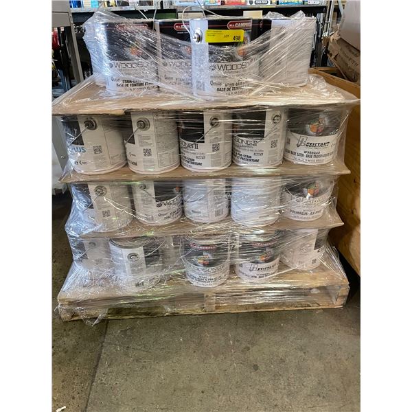 Pallet of M.L.Campbell Wood Finishing System - approx. 100 pcs