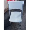 Image 2 : Group of Uline white chairs - approx. 10 pcs