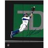 Image 1 : KEVIN PILLAR SIGNED TORONTO BLUE JAYS 8 X 10 (FROZEN POND COA)