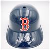 Image 2 : WADE BOOGS SIGNED BOSTON RED SOX BATTING HELMET (FROZEN POND COA)