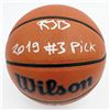 Image 1 : RJ BARRETT SIGNED SPALDING BASKETBALL (FROZEN POND COA)