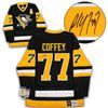 Image 1 : PAUL COFFEY SIGNED PENGUINS JERSEY (FROZEN POND COA)