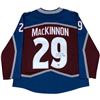 Image 1 : NATHAN MACKINNON SIGNED COLORADO AVALANCHE JERSEY (FROZEN POND COA)