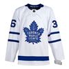 Image 2 : JACK CAMPBELL SIGNED TORONTO MAPLE LEAFS ADIDAS PRO JERSEY (FROZEN POND COA)