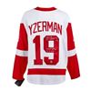 Image 1 : STEVE YZERMAN SIGNED DETROIT REDWINGS JERSEY (FROZEN POND COA)