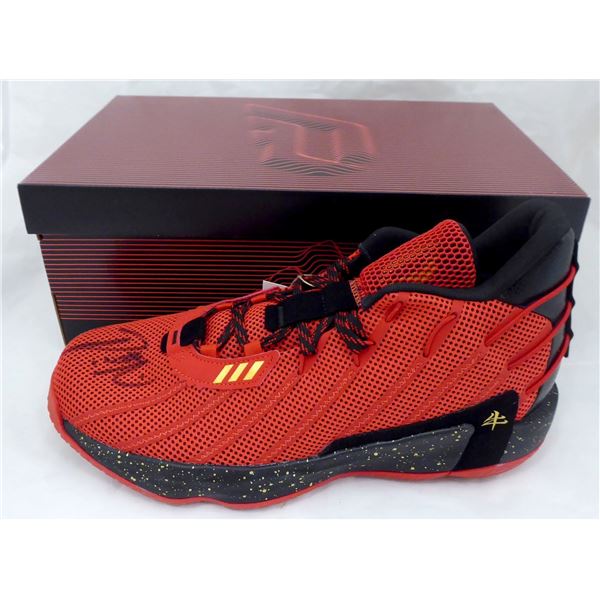 DAMIAN LILLARD SIGNED ADIDAS BASKETBALL SHOE (BECKETT COA)
