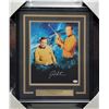 Image 1 : WILLIAM SHATNER SIGNED AND CUSTOM FRAMED 16 X 20 DISPLAY JSA COA