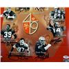 Image 2 : SAN FRANCISCO 49ERS HALL OF FAME MULTI SIGNED POSTER (PSA COA) MONTANA, RICE, YOUNG...