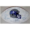 Image 1 : 1999 Seattle Seahawks Team Autographed Football With 60  Total Signatures MC COA