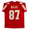 Image 1 : TRAVIS KELCE SIGNED KC CHIEFS JERSEY (BECKETT COA)