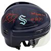Image 1 : RYAN DONATO SIGNED SEATTLE KRAKEN MINI HELMET (FANATICS COA)