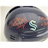 Image 2 : RYAN DONATO SIGNED SEATTLE KRAKEN MINI HELMET (FANATICS COA)