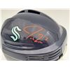 Image 2 : JORDAN EBERLE SIGNED SEATTLE KRAKEN MINI HELMET (FANATICS COA)