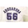 Image 2 : RANDY AROZERENA SIGNED ROOKIE STAT JERSEY (BECKETT COA)
