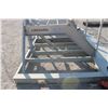Image 2 : 8' x 95 1/2" Galvanized Skid c/w alum. steps, fork pockets & piping