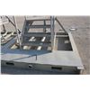 Image 3 : 8' x 95 1/2" Galvanized Skid c/w alum. steps, fork pockets & piping