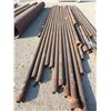 Image 1 : Approx. 12 Lengths of pipe --- length, 3 7/8", mainly 0.25 thickness & 4 1/2" x 0.125 thickness