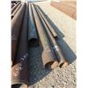Image 1 : 3 Lengths of 6 1/2" pipe, 1- 4 1/2" pipe and 1-  4" pipe  various lengths. Thickness ranges from 0.2