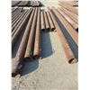 Image 1 : 7 Lengths of pipe, 5- 8 3/4" x 10' to 21'5", 1- 8 1/2" x 21'6", 0.100 to 0.200 thickness