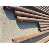Image 2 : 7 Lengths of pipe, 5- 8 3/4" x 10' to 21'5", 1- 8 1/2" x 21'6", 0.100 to 0.200 thickness
