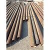 Image 1 : 8 Lengths of pipe, 6 3/4" x 10' to 20', mainly 0.125 thickness