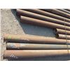 Image 2 : 8 Lengths of pipe, 6 3/4" x 10' to 20', mainly 0.125 thickness