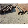 Image 3 : 8 Lengths of pipe, 6 3/4" x 10' to 20', mainly 0.125 thickness