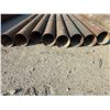 Image 3 : 8 Lengths of pipe, 6 3/4" x 20'2" x 0.125 thickness