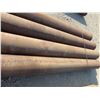 Image 4 : 4 Lengths of pipe, 12 3/4" x 20' x 0.125 to 0.25 thickness