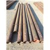 Image 1 : 7 Lenths of pipe, 1- 6 1/2" x 18'8" x 0.200 thickness, 5- 8 1/2" x 15'10" to 20', 0.100 to 0.500 thi