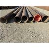 Image 3 : 7 Lenths of pipe, 1- 6 1/2" x 18'8" x 0.200 thickness, 5- 8 1/2" x 15'10" to 20', 0.100 to 0.500 thi