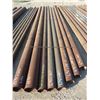 Image 1 : 8 Lengths of pipe, 2- 8 3/4" x 20' x 0.250 thickness, 6- 6 3/4" x 18'3" to 21' x 0.125 thickness