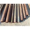 Image 2 : 8 Lengths of pipe, 2- 8 3/4" x 20' x 0.250 thickness, 6- 6 3/4" x 18'3" to 21' x 0.125 thickness