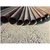 Image 3 : 8 Lengths of pipe, 2- 8 3/4" x 20' x 0.250 thickness, 6- 6 3/4" x 18'3" to 21' x 0.125 thickness