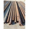 Image 1 : 9 Lengths of pipe, 6 3/4" x approx. 20' x 0.125 thickness