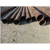 Image 3 : 9 Lengths of pipe, 6 3/4" x approx. 20' x 0.125 thickness