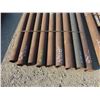 Image 2 : 9 Lengths of pipe, 6 3/4" x approx. 20' x 0.125 to 0.250 thickness