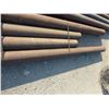 Image 5 : 4 Lengths of pipe, 1- 6 1/2" x 21' x 0.250 thickness, 1- 6 1/2" x 16'9" x 0.125 thickness, 2- 6 3/4"