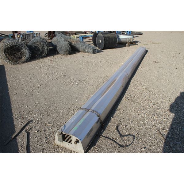 22' Radiant tube heater (supposed to be good)