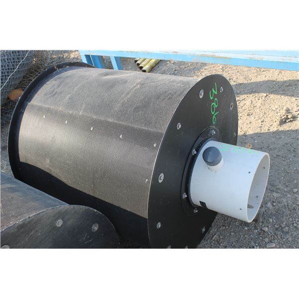 Inlet screen for water suction