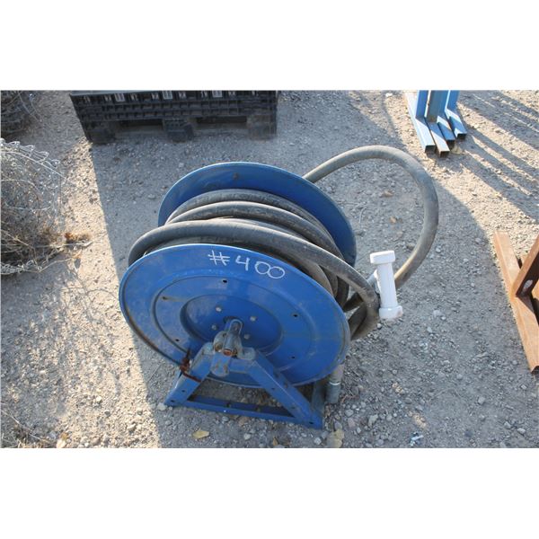 Hose reel c/w hose