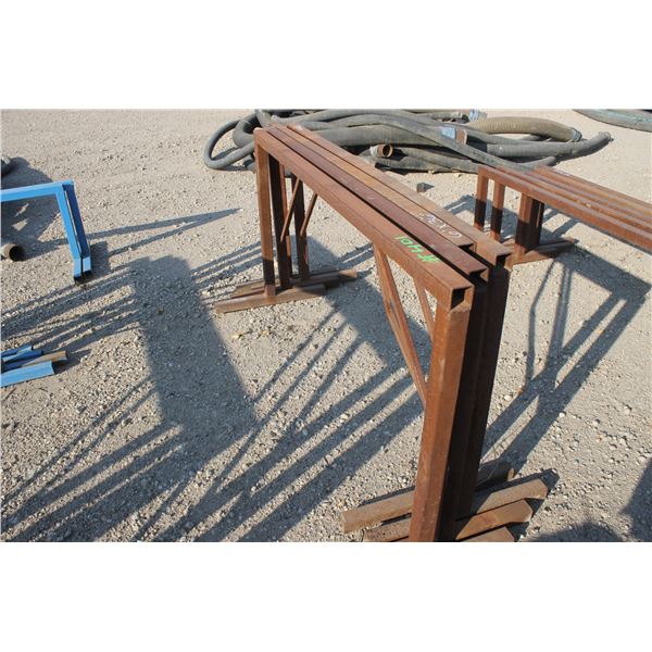 4- Steel Stands 6' x 36"