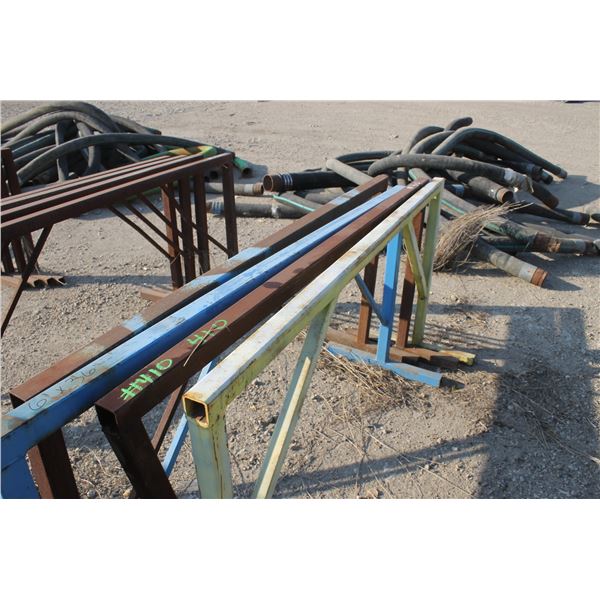 4- Steel stands 6'