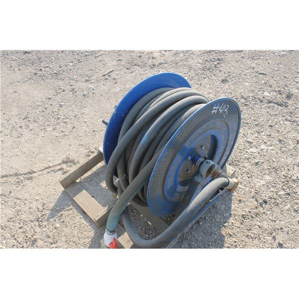 Hose reel c/w hose