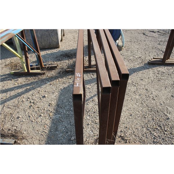 4- Steel stands 6'