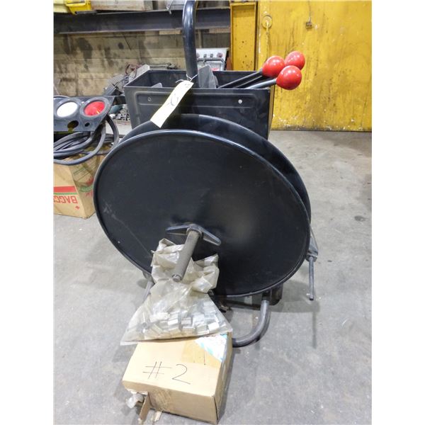 Metal bander c/w tooling and clips