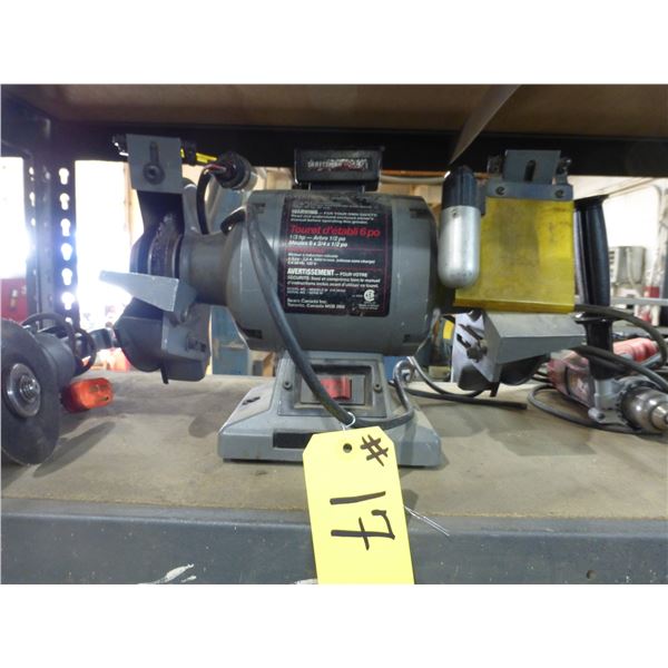 Bench grinder (working)