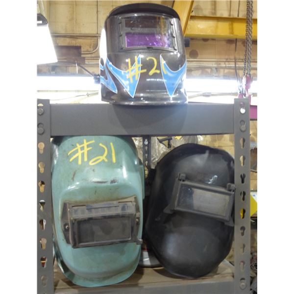 3- Welding helmets