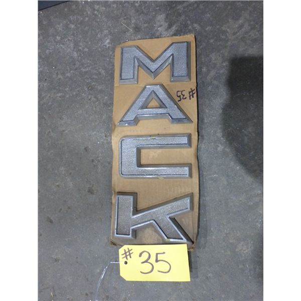 Mack truck emblem