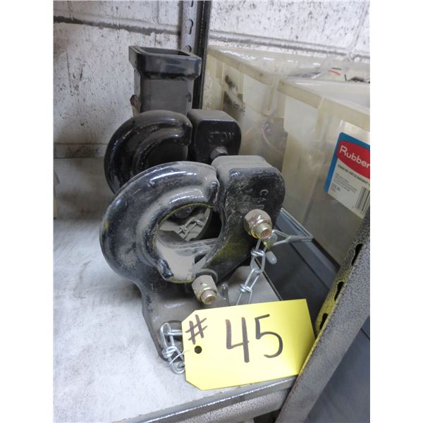 2- New Pintle hitches & sleeve